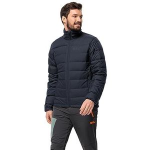 Jack Wolfskin Ather Down Jkt M Donsjas, nachtblauw, XXL heren, NACHT BLAUW, XXL