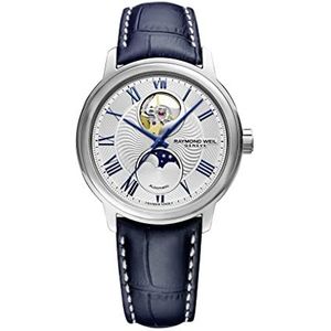 Raymond Weil Automatic Watch 2240-STC-00655, blauw, Riemen.