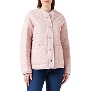 camel active Gewatteerde damesjas van gerecycled polyester, roze, 46
