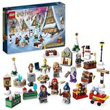LEGO 76418 Harry Potter adventkalender 2023 met 24 Cadeaus Inclusief 18 Zweinsveld Dorp Minimodellen en 6 Minifiguren, Aftellen naar Kerstmis Speelgoed voor Kinderen, Meisjes, Jongens en Fans