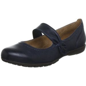 Jana dames mocassin, Blauw Navy 805, 38 EU X-breed