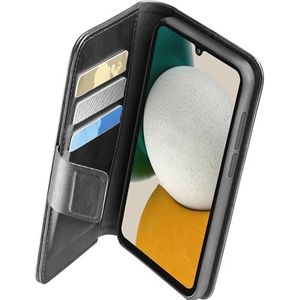 cellularline - Book - Galaxy A34 5G - Flip Case - Essentiële bescherming met magneetsluiting, hoekbescherming, binnenzak kaarthouder - zwart