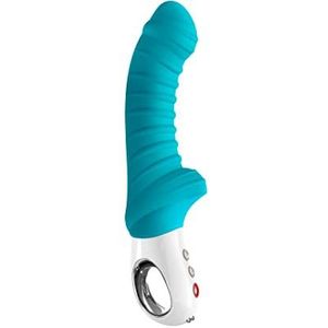Fun Factory TIGER Oplaadbare vibrator voor clitoris en G-spot, Seksspeeltjes voor vrouwen, waterdicht, turkoois, eén maat