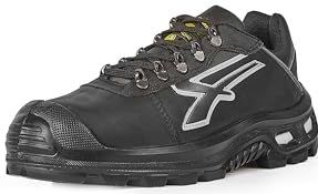 U-power - Tim - Veiligheidsschoenen - Zwart - Pull-up Leer - Antistatisch