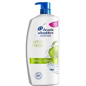 Head & Shoulders XXL Apple Fresh Anti-roos shampoo, pompdispenser, 72 uur bescherming tegen roos, jeuk en droogheid, met langdurige appelgeur, haarverzorging, XXL shampoodispenser, 900 ml