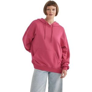 DeFacto Damestrui - modieuze hoodie sweatshirt en capuchon voor dames - keuze aan hoodies, D.pink, S