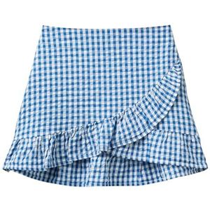 United Colors of Benetton Rok voor meisjes en meisjes, Blauw, 170 cm
