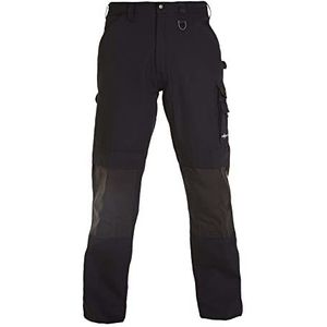Hydrowear 042854K Rhodos canvas broek met kniezakken zwart maat 60