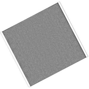 TapeCase 431 22,6 cm x 3,8 cm 25 zilver hoge temperatuur aluminium/acryl-plakband, 22,6 cm x 3,8 cm rechthoek, 0,0031"" dikte, 3,8 cm lang, 22,6 cm breed, 25 stuks