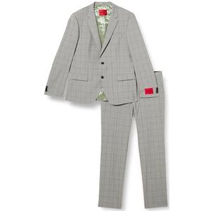 HUGO Suit, zilver, 54