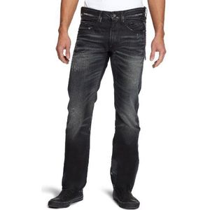Replay heren jeans tunky recht, blauw (Stone Washed – donkerblauw)., 29W