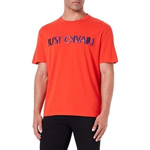 Just Cavalli T-shirt, 304 Poppy Red, M voor heren
