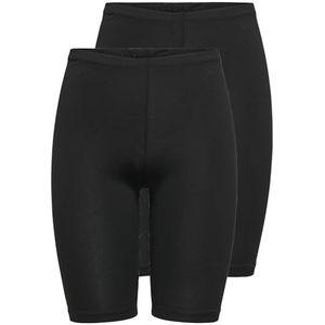 ONLY Onllive slim fit shorts voor dames, Black 1, S