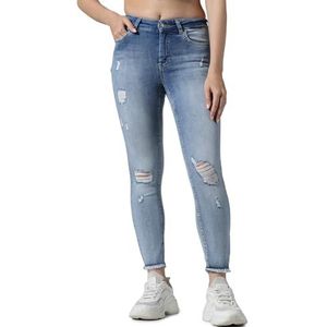 ONLY Vrouwelijke skinny fit jeans ONLBLUSH Life MID RW AK DT, blauw (light blue denim), XS