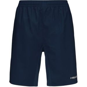 HEAD - Club - Tennisbroek - Blauw - Heren - Korte Pijpen - Ademend Polyester