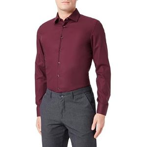 Seidensticker Herenshirt, bordeaux (49), 36