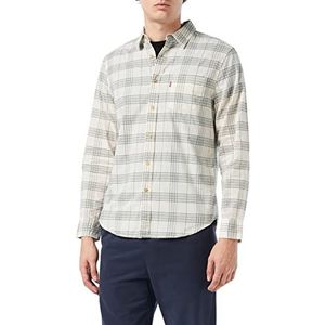 Levi's Heren Short Sleeve Classic Pocket Tee T-shirt, Sharif Tofu, XL