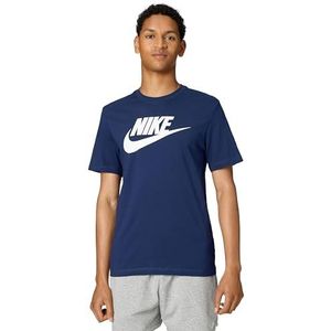 Nike - Sportswear - T-shirt - Marine - 100% Katoen - Korte Mouwen