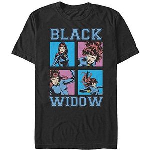 Marvel Avengers Classic - Pop Widow Unisex Crew neck T-Shirt Black XL