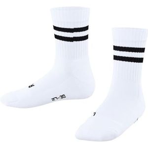 FALKE - Dynamic SO - Gedessineerd Katoen Sokken - Wit - Maat 35-38