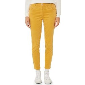 Cecil dames broek casual, Curry Yellow, 25W / 30L