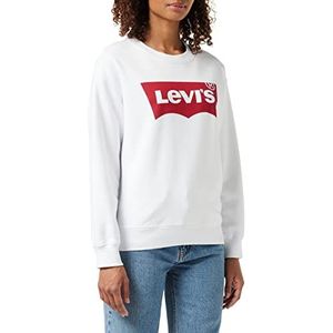 Levi's Graphic Standard Crewneck Sweatshirt Vrouwen, White, S