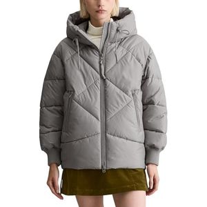 Marc O'Polo DENIM - Winterjas - Lichtgrijs - Gewatteerde Jas - Waterafstotend