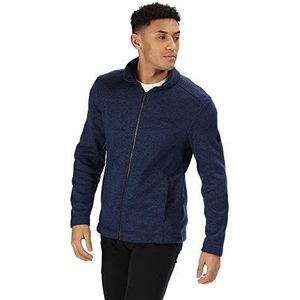 Regatta Heren Branton Ii Full-zip Knit Effect Marl Fleece Fleece