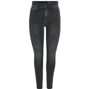 Noisy may Skinny jeans voor dames, Medium Grey Denim, 29W / 30L