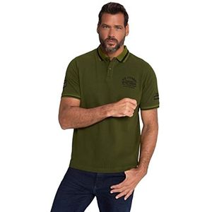 JP 1880, Herenpoloshirt, grote maten, antraciet, 6XL