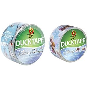 Duct Tape Twin Pack - Frozen - 1 x Anna/Elsa Duct Tape, 1 x Olaf Duct Tape - Kerst Wrapping, Cadeaus, Kunst En Ambacht
