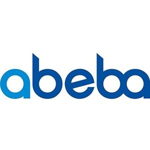 ABEBA 9110 RUBBER verstopping, OB, A, FO, SRC, zwart, maat 43