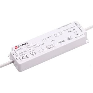 Voeding IP44, 24 V, 100 W, 4,16 A, grootte: 158 x 51 x 18 mm