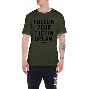 Replay Heren T-shirt, Army Green 238, 3XL