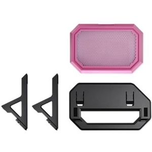 Thermaltake The Tower 600 Mid Tower Chassis | Hidden Connector | Bubble Pink