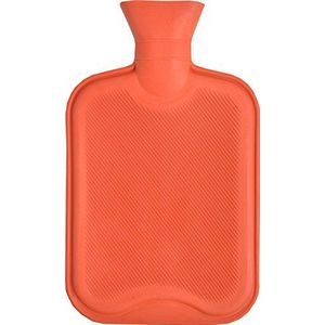 Vagabond Bags Ltd 2L rode geribbelde warmwaterkruik