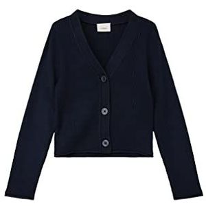 s.Oliver Junior Girl's Gebreid, Blauw, 104/110, blauw, 104/110 cm