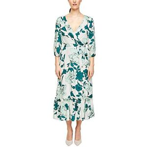 s.Oliver BLACK LABEL 155.10.004.20.200.2011421 jurk voor speciale gelegenheden, Cream Aop, 40