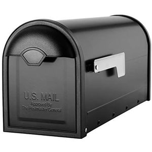 Architectural Mailboxes - Winston 8830B-10 - Brievenbus - Zwart - Nikkel