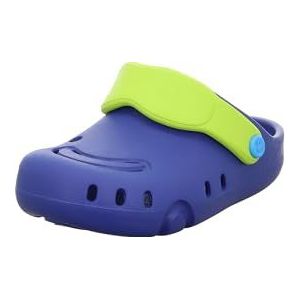 Superfit Jongens Splash C slippers, blauw lichtgroen 8000, 24 EU Breed