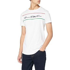 Crosshatch Capizzi T-shirt voor heren, Kleur: wit, M