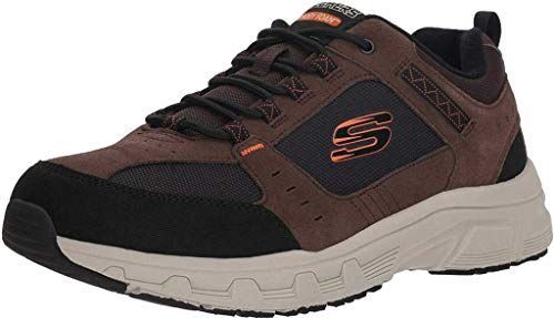 Skechers - OAK CANYON - Herensneakers - Bruin - Suède