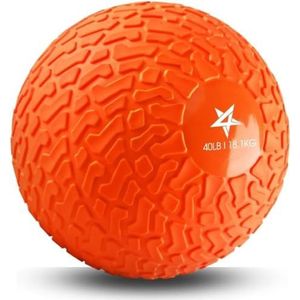 Yes4All Q8JB Slam Balls (oranje) 18,1 kg voor krachttraining - Slam Medicine Ball, oranje beest