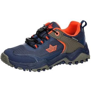 Lico Kelsey Trekking Schoenen, Marine/Oliv/Oranje, 10 UK Kind, Marine Oliv Oranje, 10 UK Child