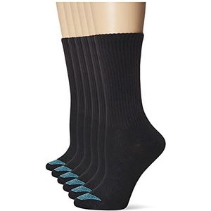 Hanes Women's Ultimate Lightweight Vent Crew Sock 6-Pack