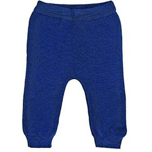 Sterntaler Gots gebreide broek voor kinderen, gebreide broek met geribde tailleband, marineblauw, 62 cm
