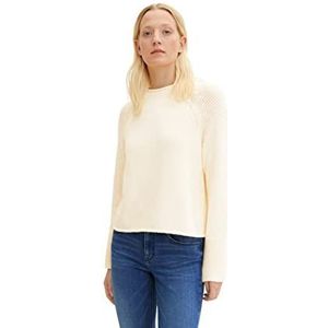 TOM TAILOR Dames Gebreide trui 1034082, 28130 - Soft Buttercream, 3XL