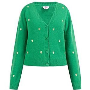 Sookie Dames gebreide jas 12425413-SO01, groen, XS/S, groen, XS/S