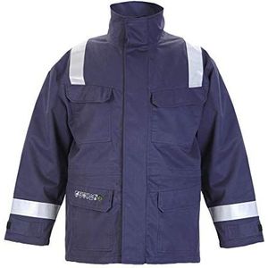 Hydrowear 043530NA Morra Waterdichte Ademende Parka, 80% Katoen/19% Polyester/1% Anti Static, Medium Mate, Navy