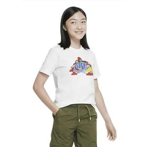 NIKE S6487633 T-shirt met korte mouwen voor kinderen, volwassenen, uniseks, meerkleurig, standaard